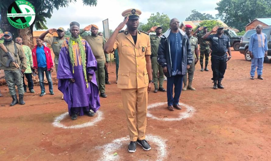 Betaré-Oya : Le Sous-Préfet Guy Amba Amba en tournée administrative dans le canton Yayoué.