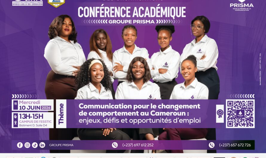 ESSTIC : Le Groupe PRISMA interroge la Communication pour le Changement de Comportements ce mercredi.