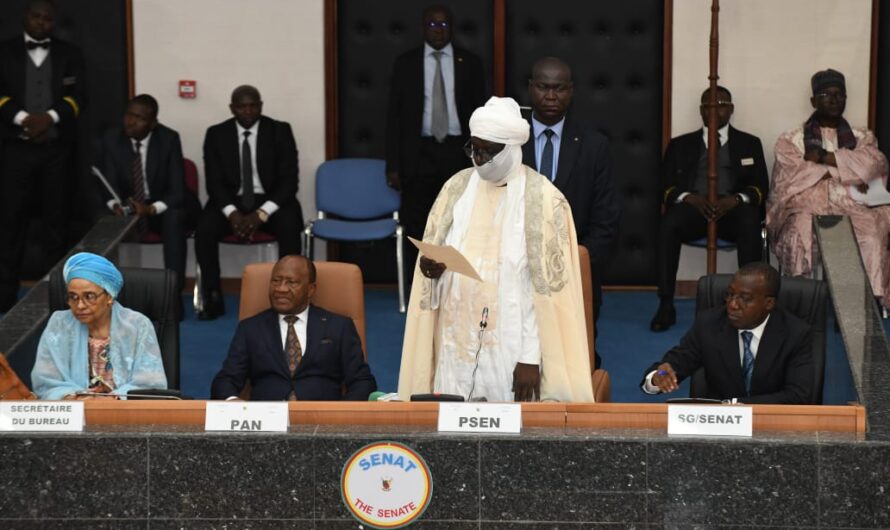 Sénat : ABOUBAKARY ABDOULAYE appelle à l’unité nationale et à des réponses fortes aux attentes des populations